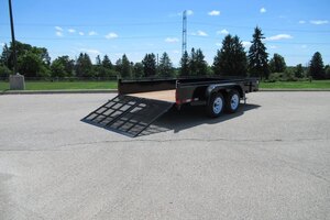 Canada Trailers TANDEM AXLE STEEL SIDE UT718 7K