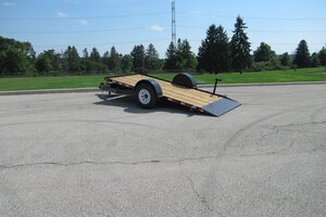 Canada Trailers SINGLE AXLE GRAVITY TILT TL712 7K