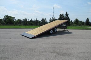 Canada Trailers DECK OVER HYDRAULIC POWER TILT ETL822 14K