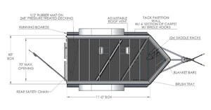 Frontier Trailers COLT LS 2H BP LITE
