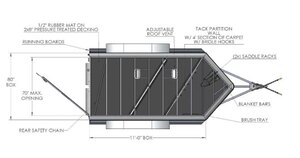 Frontier Trailers COLT 2H BP LITE