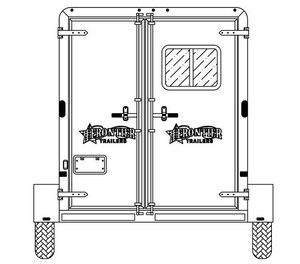 Frontier Trailers STRIDER 2H BP LITE