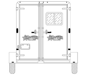 Frontier Trailers STRIDER 3H BP LITE