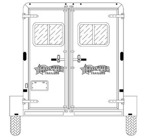 Frontier Trailers STRIDER 24T 3H BP
