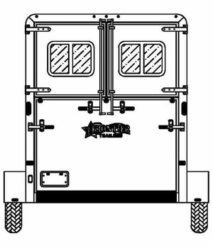 Frontier Trailers AMB 59 LITE 2H BP