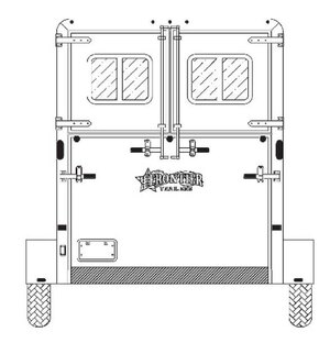 Frontier Trailers AMBASSADOR 67 2H GN