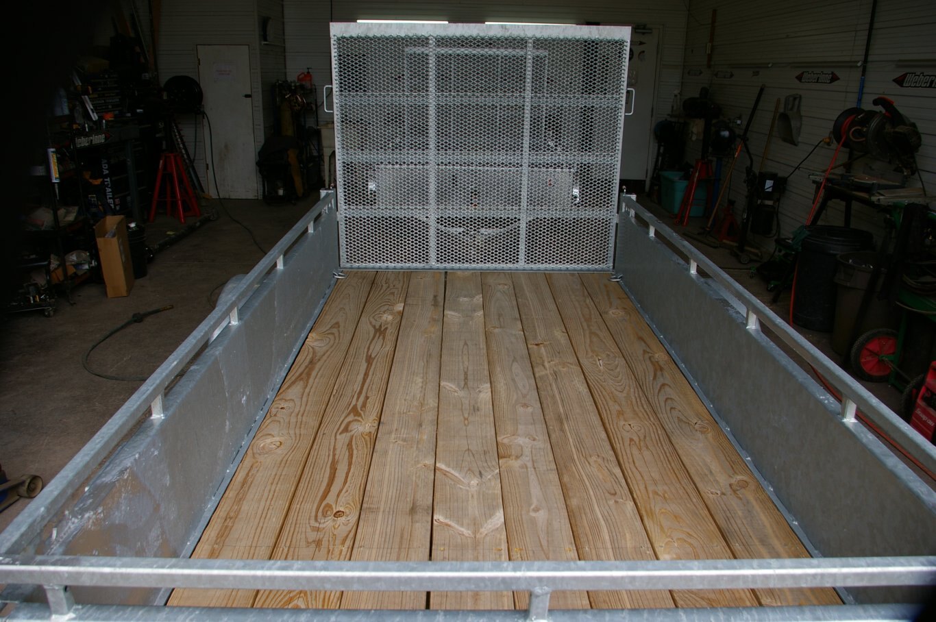 2024 5X10 UTILITY TRAILER, SINGLE AXLE, GALVANIZED, GALVANIZED, SILVER, 2990GVWR 