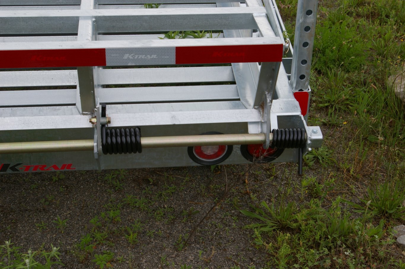 2024 102X305 DECKOVER TRAILER, TANDEM AXLE, GALVANIZED, GALVANIZED, SILVER, 35250GVWR 