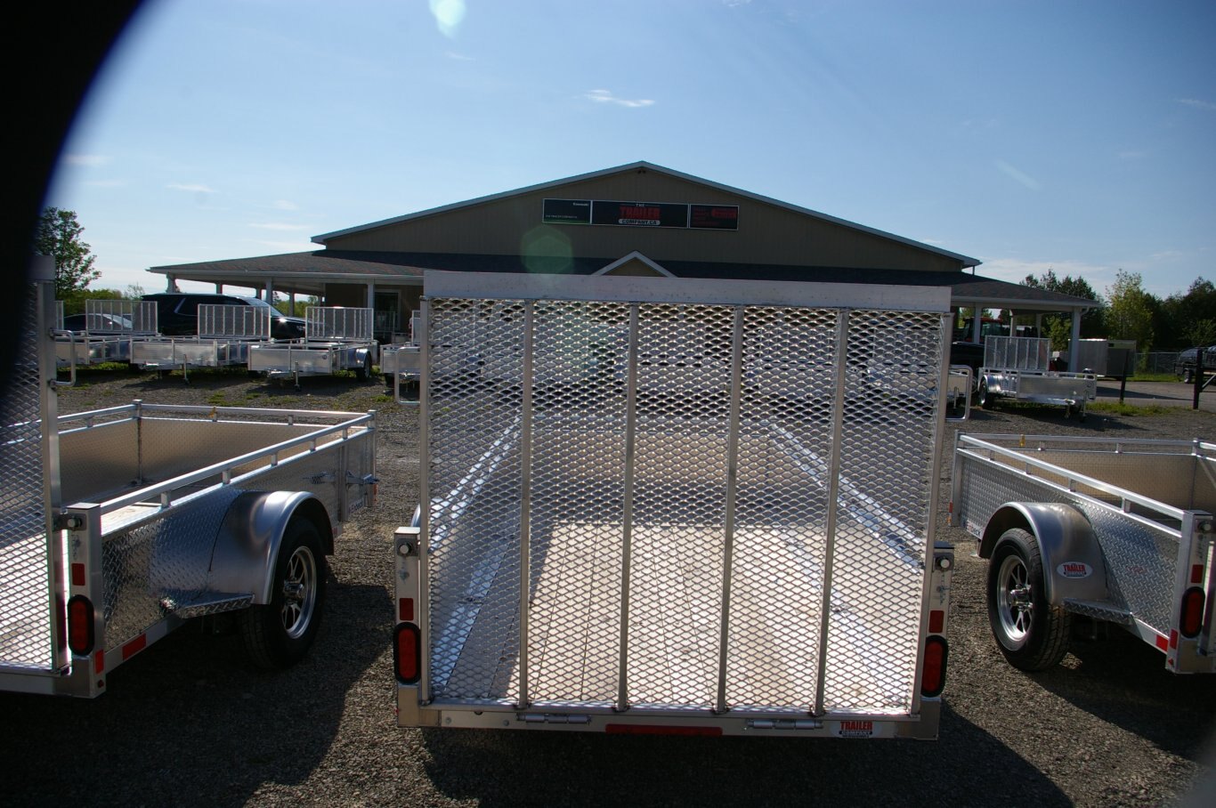 2025 5X10 UTILITY TRAILER, SINGLE AXLE, ALUMINUM, 2, ALUMINUM, SILVER, 2996GVWR 