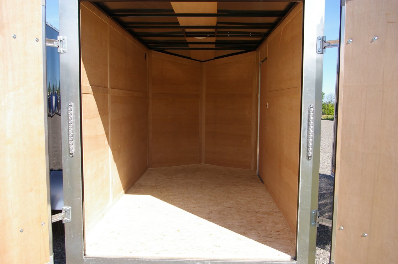 2025 6X12 CARGO TRAILER, SINGLE AXLE, BARN DOORS, 78, BARN DOORS, STEEL, CHARCOAL GREY, 3000GVWR 