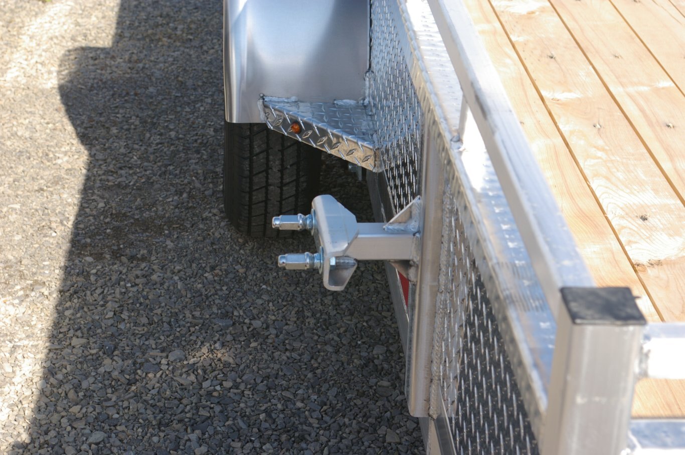 2025 6X12 UTILITY TRAILER, SINGLE AXLE, ALUMINUM, ALUMINUM, SILVER, 2996GVWR 