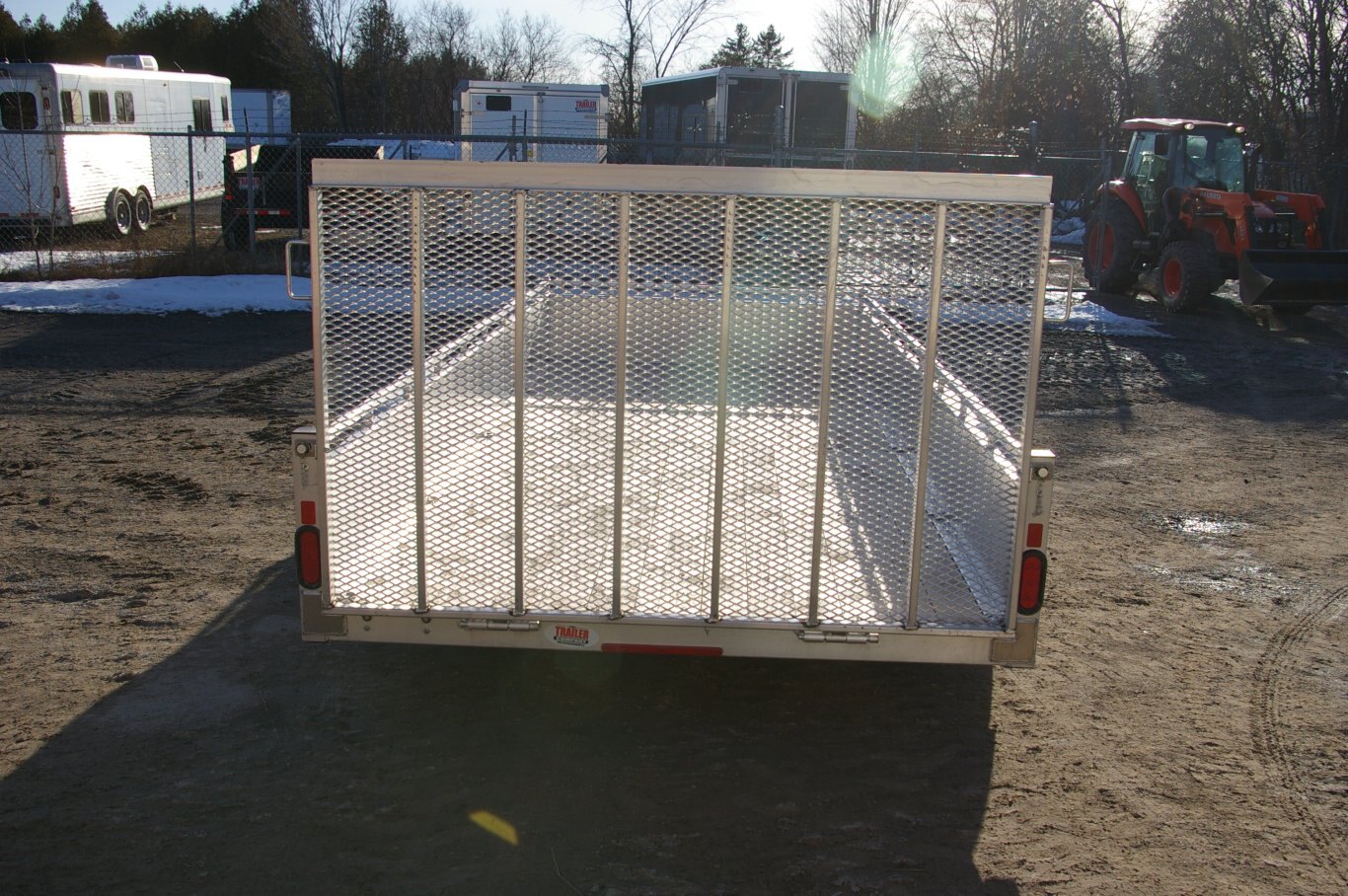 2025 80X16 UTILITY TRAILER, TANDEM AXLE, ALUMINUM, ALUMINUM, SILVER, 