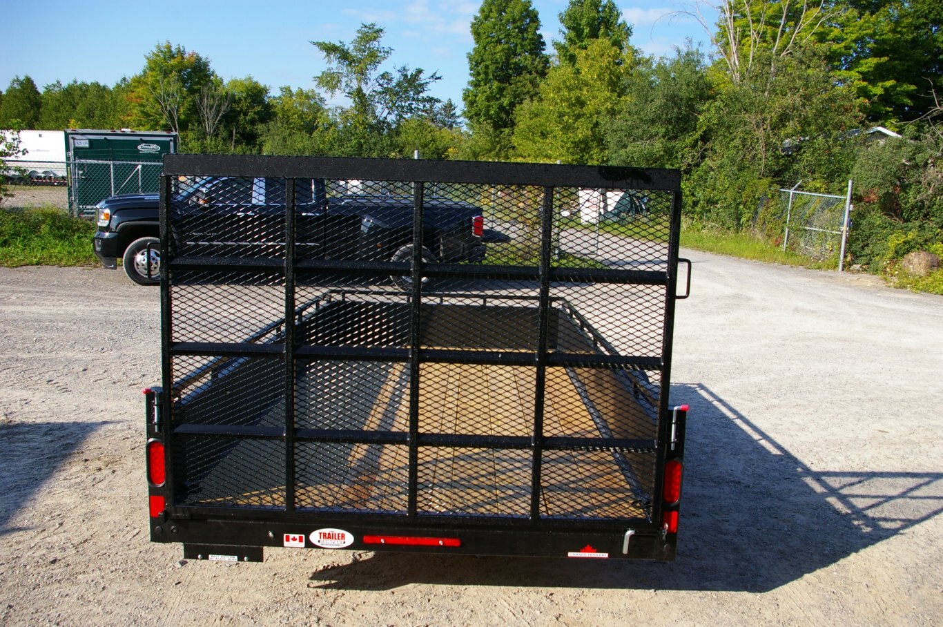 2012 USED 6X10 UTLITY TRAILER, SINGLE AXLE, 2, 2, Utility Trailer, Black, 2990GVWR 