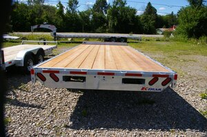 2026 20X14 DECKOVER TRAILER, TANDEM AXLE, GLAVANIZED, GALVANIZED, SILVER, 14000GVWR 