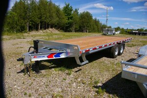 2026 20X14 DECKOVER TRAILER, TANDEM AXLE, GLAVANIZED, GALVANIZED, SILVER, 14000GVWR 