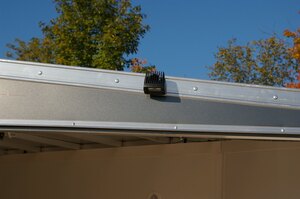 2026 7X21 SNOWMOBILE TRAILER, TANDEM AXLE, REAR RAMP, ALUMINUM, 84, REAR RAMP, ALUMINUM, BLACK/CHARCOAL, 6990GVWR 