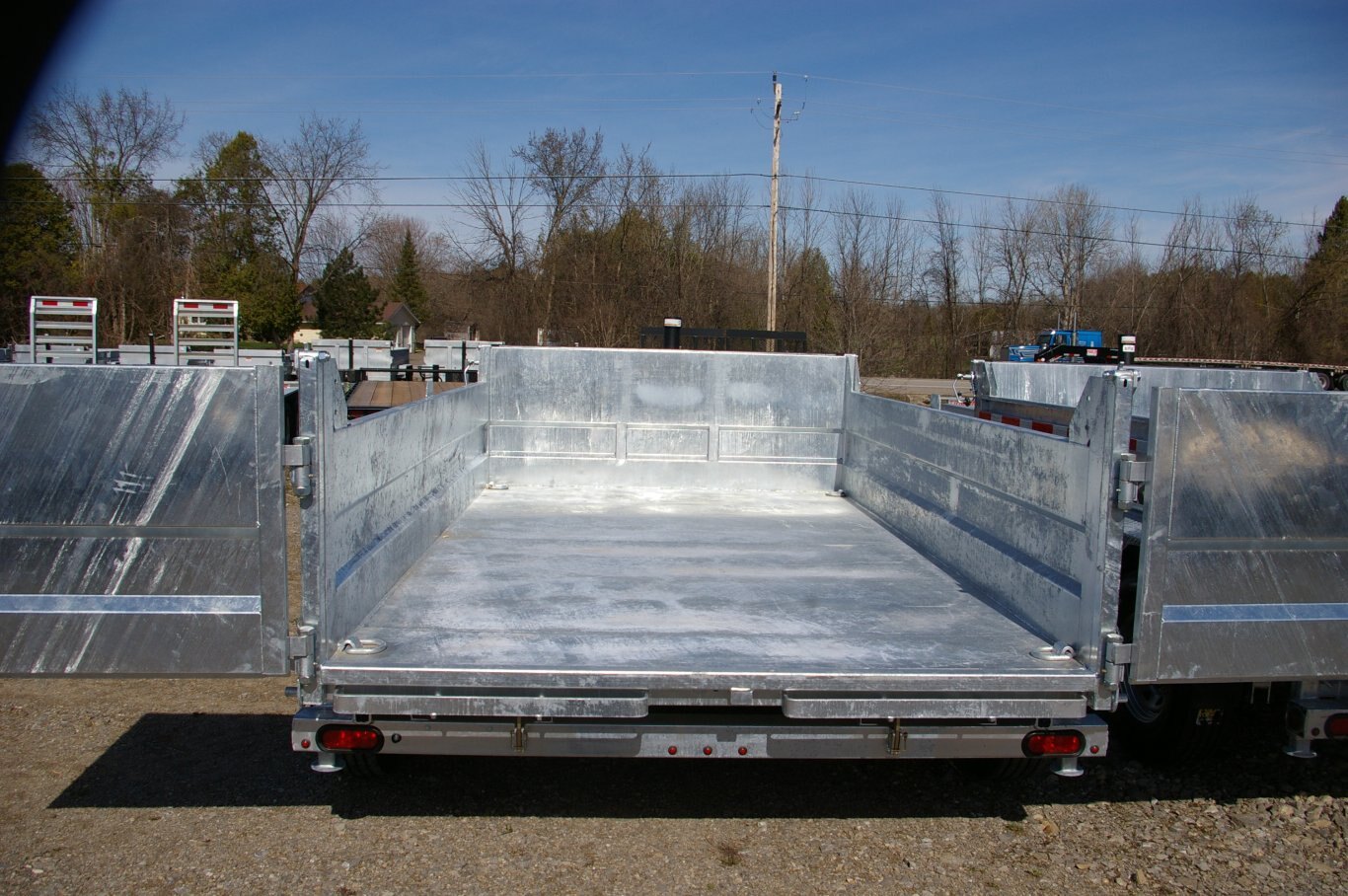 2026 6X10 CARGO TRAILER, REAR RAMP, ALUMINUM, 78, RAMP, ALUMINUM, BLACK, 2990GVWR