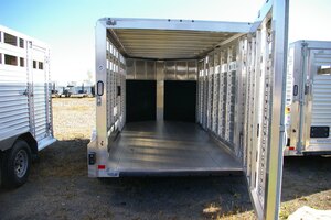 2026 LIVESTOCK SERIES: 16X7, 75, ALUMINUM, SILVER, 7000GVWR 