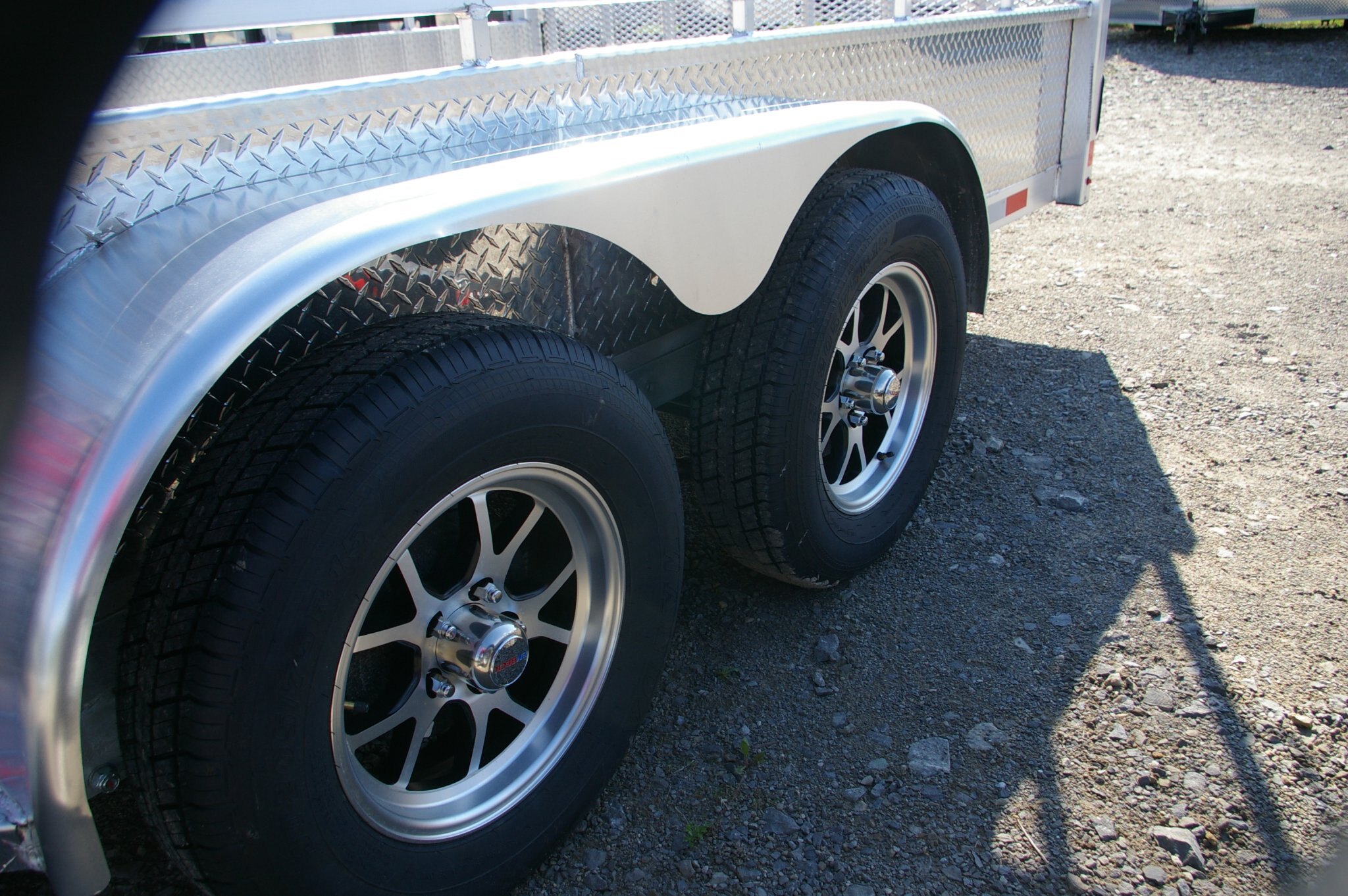 2026 80X16 UTLILTIY TRAILER, TANDEM AXLE, ALUMINUM, ALUMINUM, SILVER, 7010GVWR 