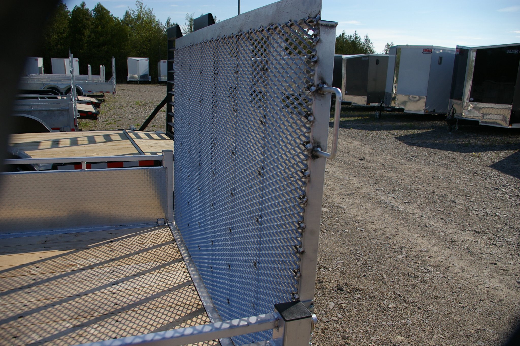 2026 80X16 UTLILTIY TRAILER, TANDEM AXLE, ALUMINUM, ALUMINUM, SILVER, 7010GVWR 