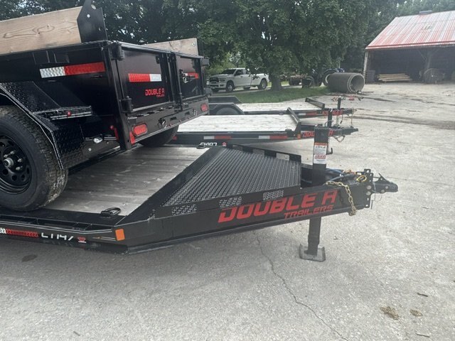 2026 7X20 TILT & LOAD TRAILER, TANDEM AXLE, STEEL, BLACK, 15400GVWR 