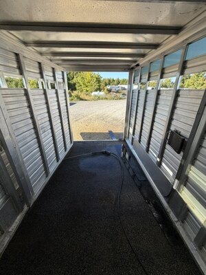 2025 USED LIVESTOCK TRAILER, 