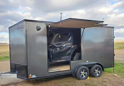 Discovery Endeavor With UTV Door and Black Out Package.