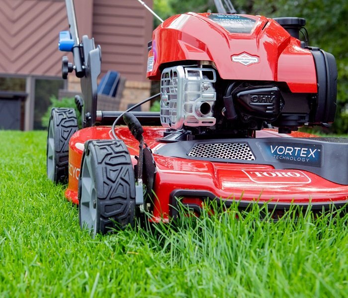 Toro 22 high wheel store self propelled mower