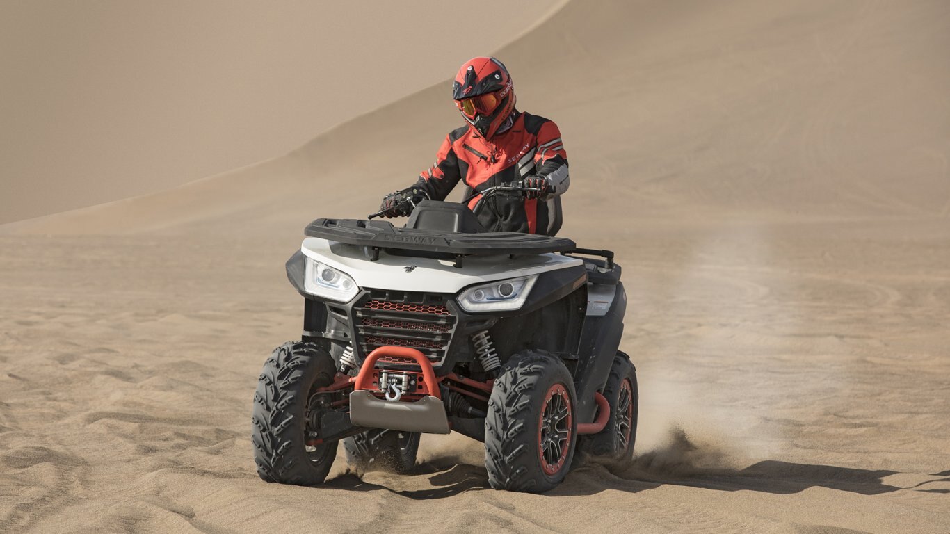 2022 Segway Snarler AT6S E 1 Seat (Base Model) Bold Black Dream Green