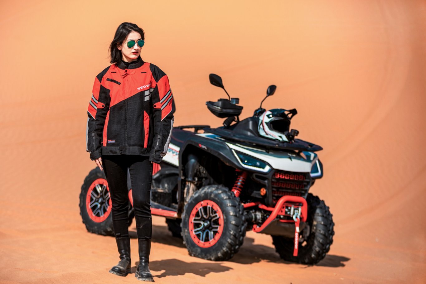 2022 Segway Snarler AT6S E 1 Seat (Base Model) Bold Black Dream Green