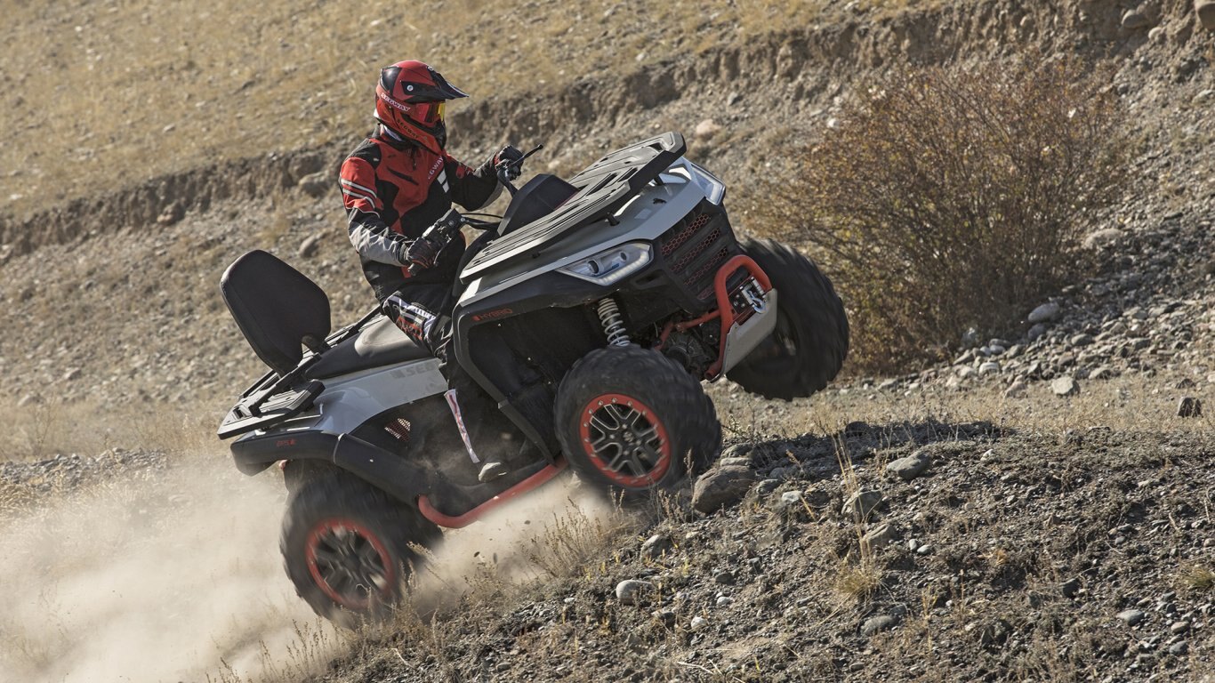 2022 Segway Snarler AT6S E 1 Seat (Base Model) Bold Black Dream Green