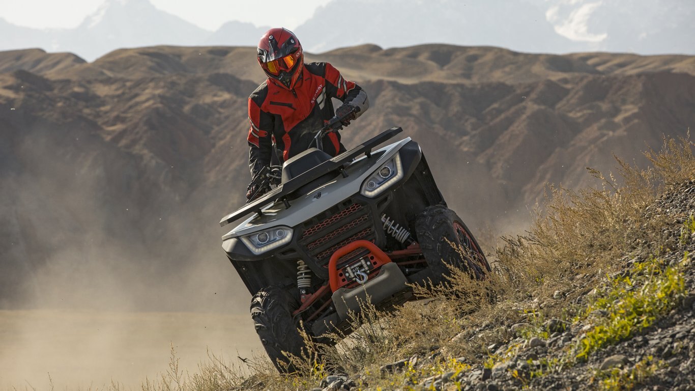 2022 Segway Snarler AT6S E 1 Seat (Base Model) Bold Black Dream Green