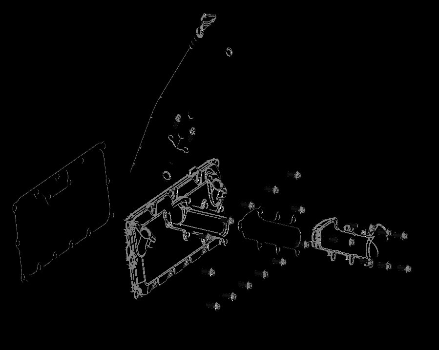 Upper crankcase cover sub assembly