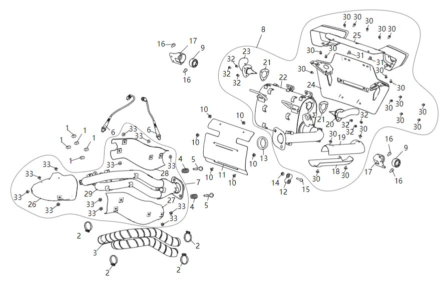 TAIL DECORATION COVER ASSEMBLY
