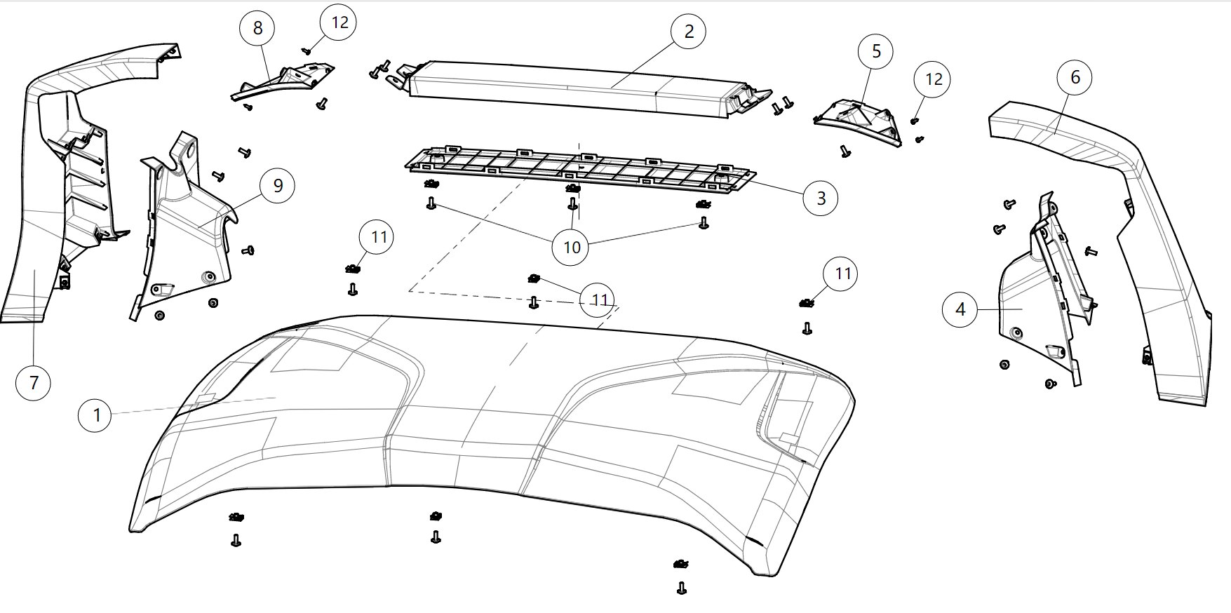 B PILLAR LEFT OUTER GUARD PLATE