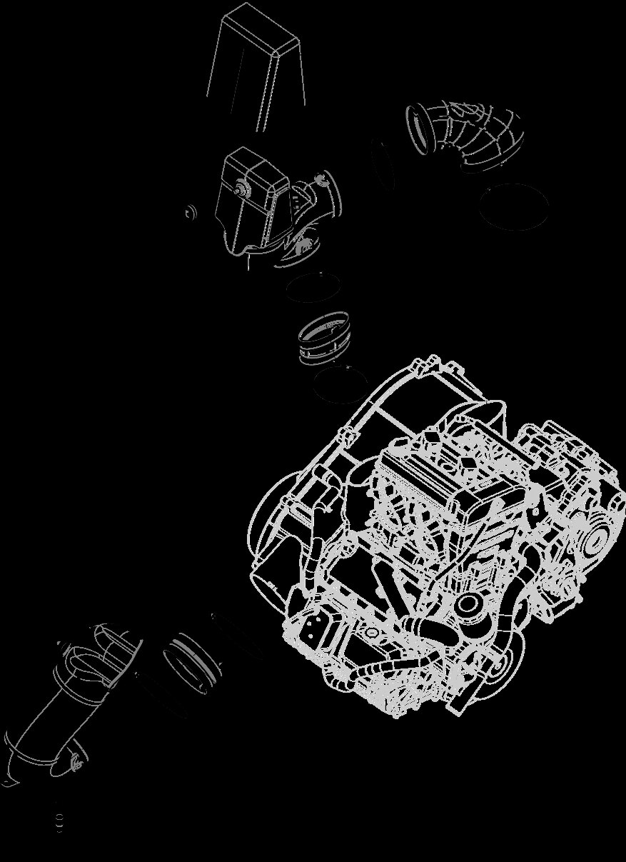 CVT intake and exhaust