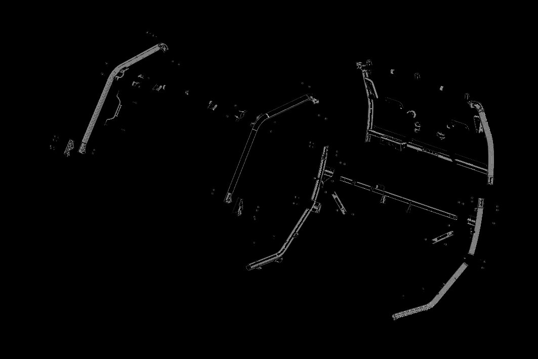 U05 A PILLAR LOWER RIGNT SOLEPLATE BLACK