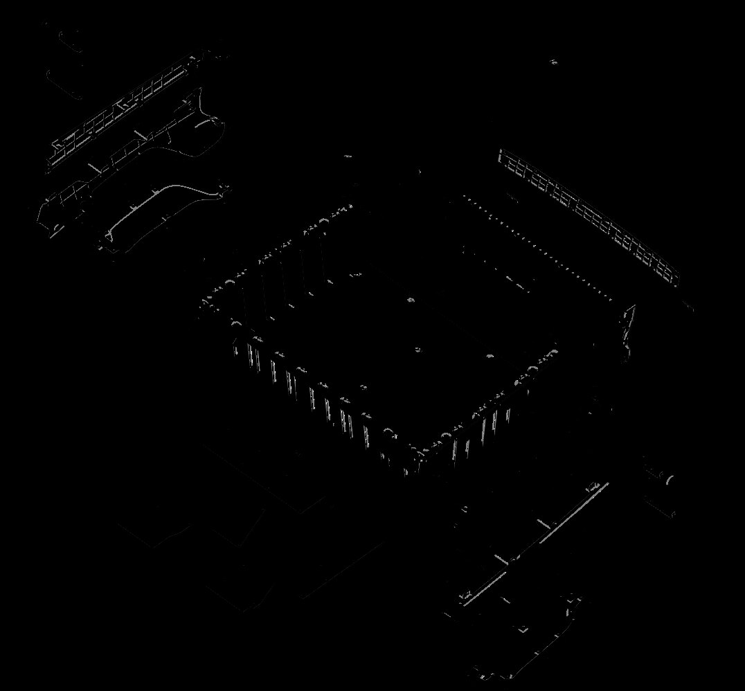 Rear cargo box components
