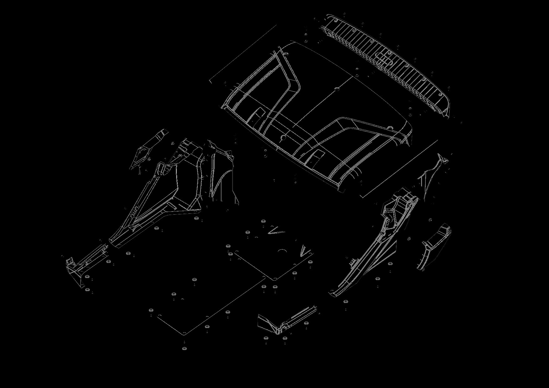 External plastic parts