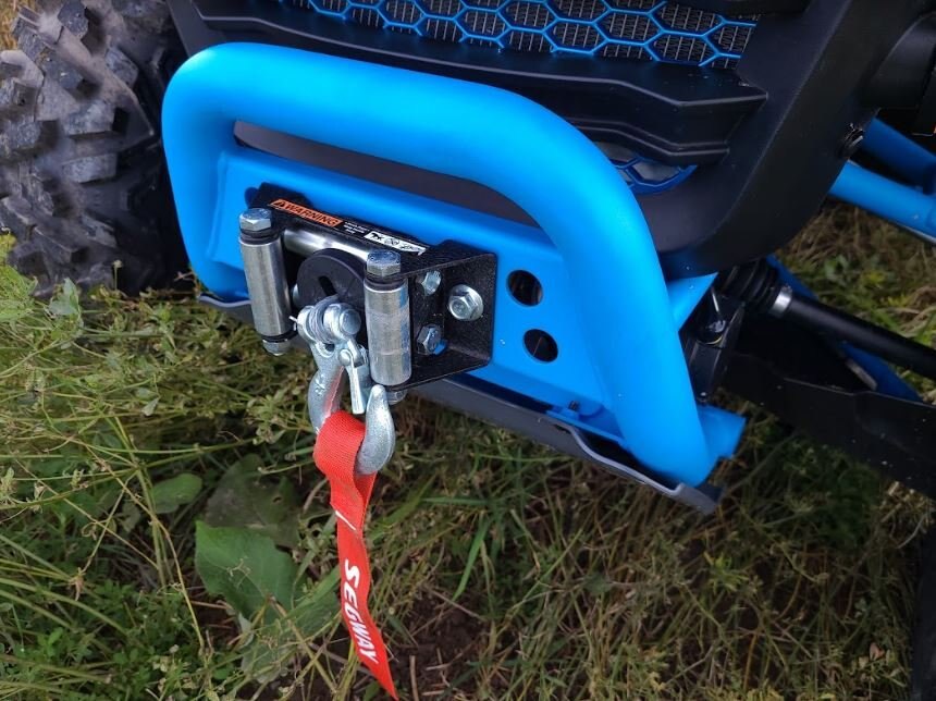 2022 Segway Snarler AT6L X 2 Seat (Loaded) Innovative Grey Smart Blue