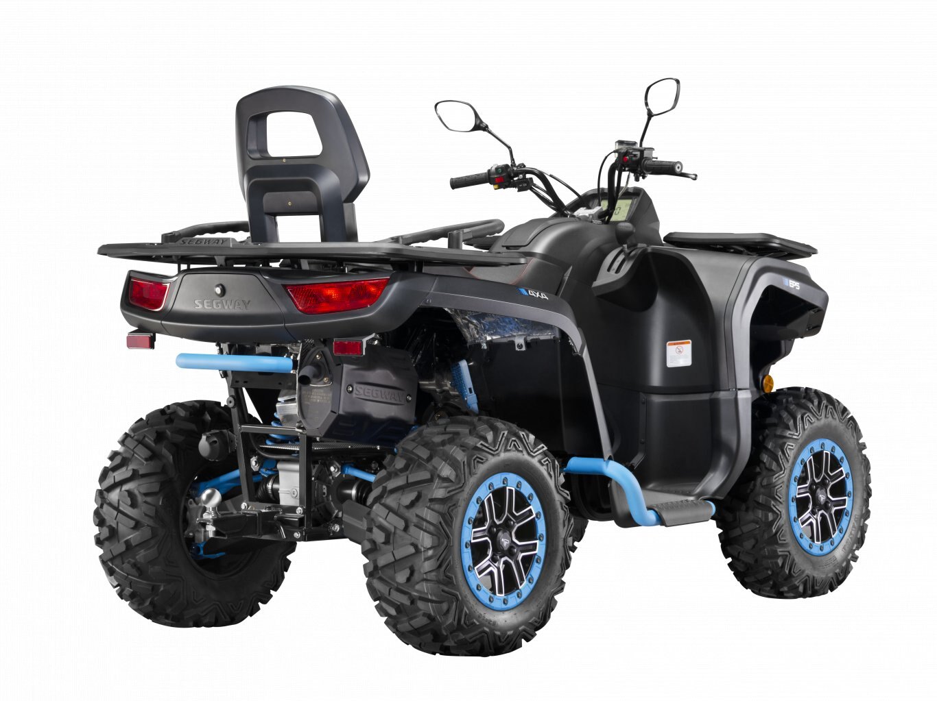 2022 Segway Snarler AT6L X 2 Seat (Loaded) Innovative Grey Smart Blue