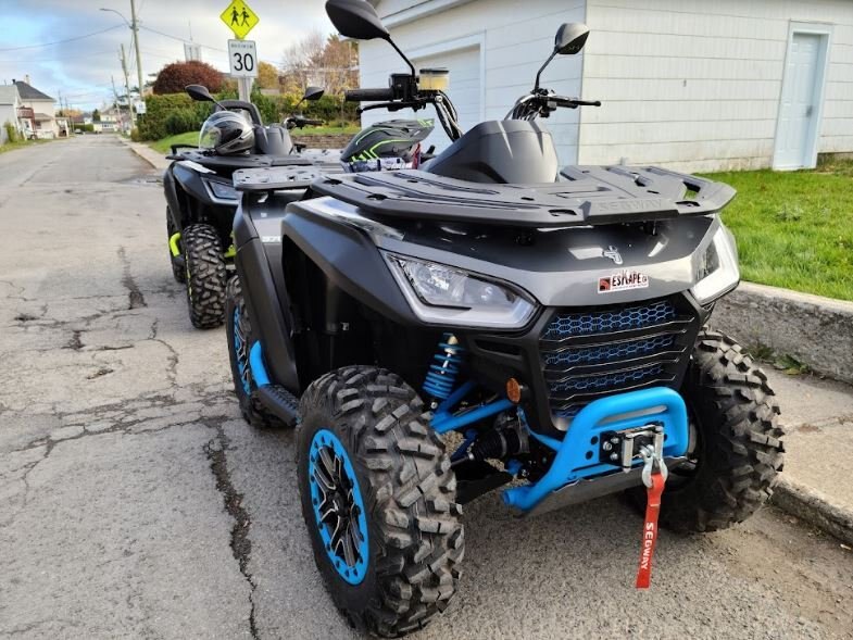 2022 Segway Snarler AT6L X 2 Seat (Loaded) Innovative Grey Smart Blue