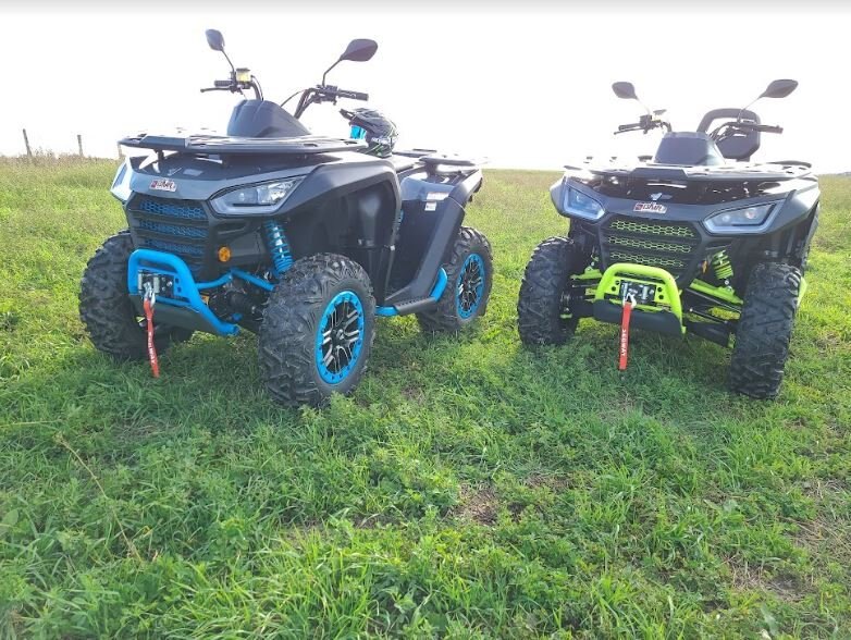 2022 Segway Snarler AT6L X 2 Seat (Loaded) Innovative Grey Smart Blue