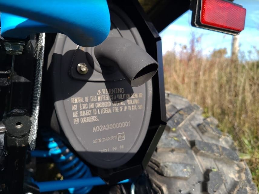 2022 Segway Snarler AT6L X 2 Seat (Loaded) Innovative Grey Smart Blue