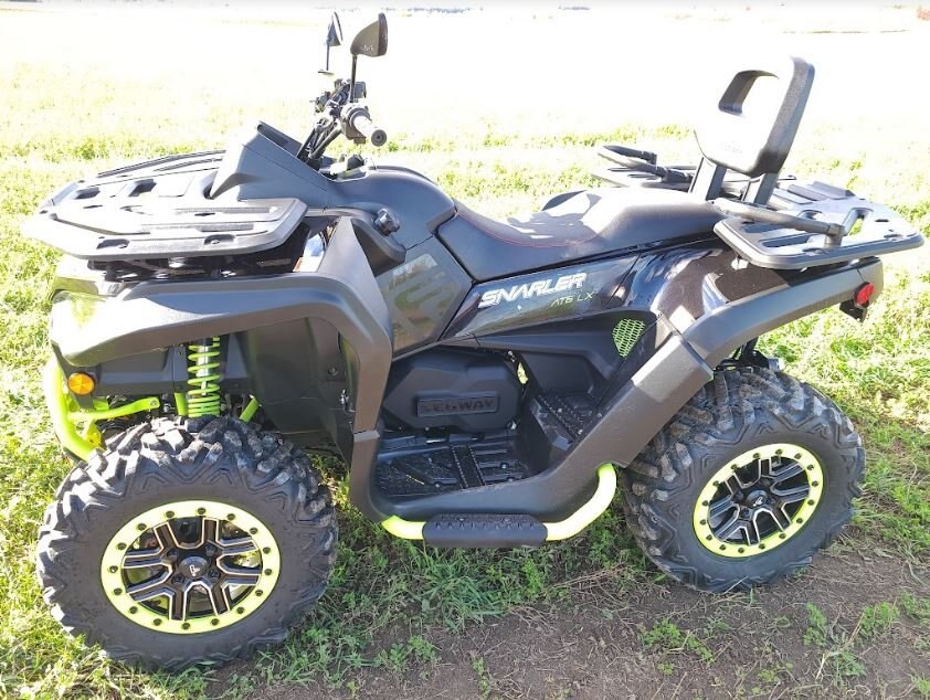 2022 Segway Snarler AT6L X 2 Seat (Loaded) Bold Black Dream Green