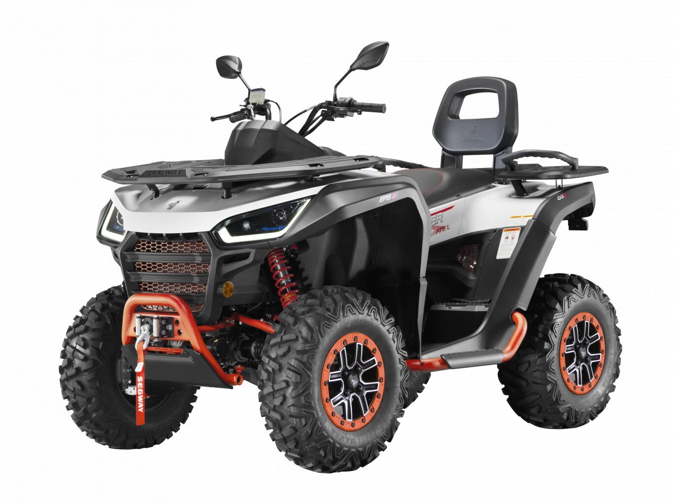 2022 Segway Snarler AT6L X 2 Seat (Loaded) Electric White Tensive O&R