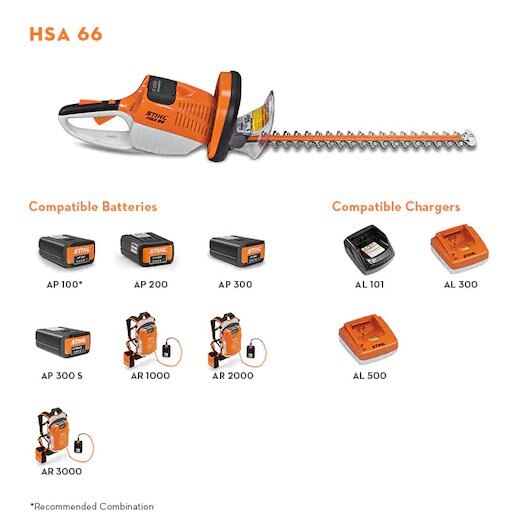 STIHL HSA 66 HEDGE TRIMMER