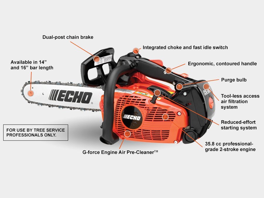 ECHO CS 355T CHAINSAW W/14 BAR & CHAIN