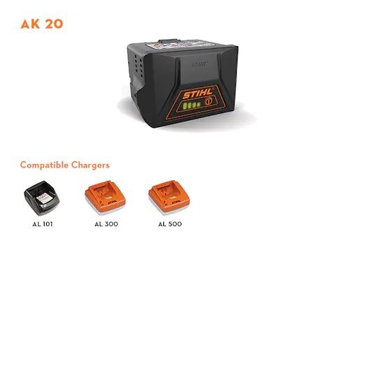 STIHL AK 20 LITHIUM ION BATTERY