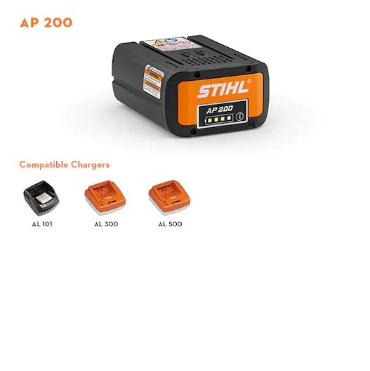 STIHL AP 200 LITHIUM ION BATTERY